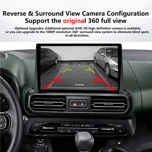 Lecteur DVD de voiture Android Penhui Smart Series pour Citroën Berlingo 2019 Peugeot Partner <span class=keywords><strong>Rifter</strong></span> 2020 Radio GPS Navigation CarPlay - Product Image 4