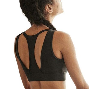 ผู้ผลิตเสื้อออกกำลังกายยืดหยุ่นสูงหลากหลายประเภท ราคาถูก แฟชั่น ขายส่ง เสื้อชั้นในกีฬาโยคะสำหรับผู้หญิง - Product Image 3