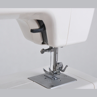 Machine à broder multifonctionnelle JUKKY 6224, moteur électrique, mini machine à coudre portable domestique pour tissus et vêtements