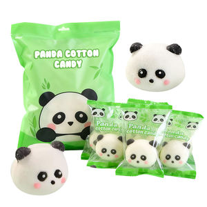 Caramelos al por mayor etiqueta privada personalizada 3D Panda malvavisco sabor afrutado suave <span class=keywords><strong>caramelo</strong></span> aperitivos algodón <span class=keywords><strong>de</strong></span> azúcar para café <span class=keywords><strong>Mate</strong></span> Snack OEM - Product Image 1