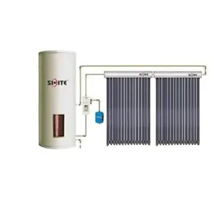 200L tube vacuum with heat pipe solar collector solar water heaters high pressurized in aluminium