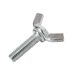 Vis à ailettes en acier inoxydable SHKH classe 4.8 DIN316, boulons papillon finition brute, fixations filetées M2/M3/M6 pour quincaillerie de meubles - Product Image 2