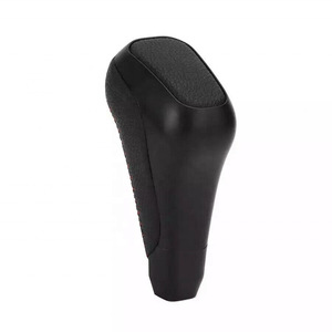 Toyota Gear <b>Shift</b> <b>Knob</b> PTR5734141 Silver Black Leather Ergonomic Design - Product Image 5