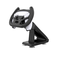 Volant de course avec ventouse pour console PS5, support de volant, poignée, accessoires de jeu de course