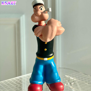Statue actuelle de Popeye Miss Oliver en fibre de verre dessin animé créatif sculpture personnalisée artisanat en résine - Product Image 5