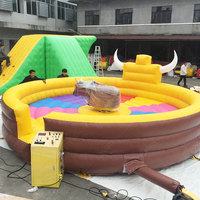 Populaire nouveau sport carnaval jeu commercial adultes jeux mécaniques rodéo taureau gonflable mécanique taureau en gros