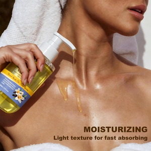 Huile Corporelle Naturelle <span class=keywords><strong>Monoi</strong></span> <span class=keywords><strong>de</strong></span> Tahiti Vanille au Beurre <span class=keywords><strong>de</strong></span> Karité Soin Hydratant pour Peaux Sèches à l'Huile <span class=keywords><strong>de</strong></span> Coco Marque Blanche - Product Image 4