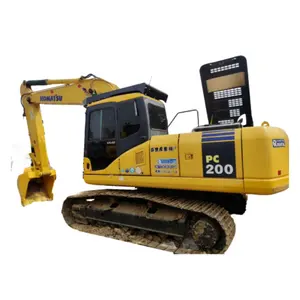 Boa Condição Usado PC200-7 Escavadeira Equipamento De Construção Japão Komatsu PC200 Escavadeiras com Preço Baixo