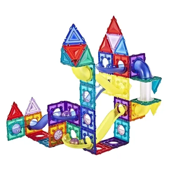 ギフトおもちゃ教育用DIYおもちゃスペース想像力ビルディングブロックおもちゃ子供用マジックタイル販売用