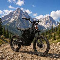 Vélo électrique tout-terrain MD-2X 8000W 80km/h pour adulte avec moteur central 72V 40Ah – Stock US – Moto électrique