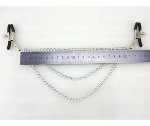 Lencería Sexy con Cadenas, Otros Juguetes Sexuales, Lencería Erótica de Bondage BDSM, Juguetes Sexuales Gay, <span class=keywords><strong>Pinza</strong></span> para Pezones con Cadena para Mujer - Product Image 2