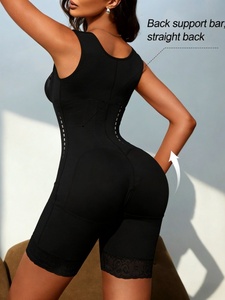 Faja Moldeadora Colombiana para Mujer, de Poliamida, Firme, Elegante, de Alta Compresión, Compresión Abdominal, Levantamiento de Cadera, Caderas Amplias - Product Image 5