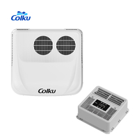 Unidad de Aire Acondicionado de Alto Rendimiento de 24V para Camiones D26 con Doble Rotación, para el Mercado del Sudeste Asiático, Capacidad de Refrigeración de 2500W, Oscilación Automática, para Estacionamiento
