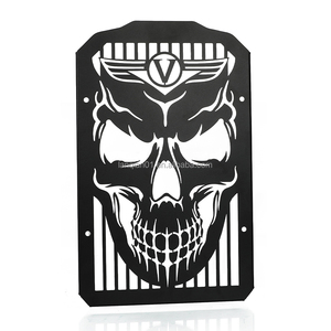 Accessoires de <span class=keywords><strong>moto</strong></span> pour Kawasaki Vulcan 900 VN900 B Classic LT Custom 2006-2024, cache de radiateur, grille de protection - Product Image 3