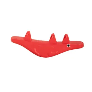 Wholesale Price Customized Good Quality Plastic Indoor Whale Seesaw Kids Playground Equipment