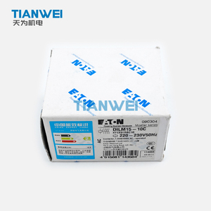 Contactor de CA de 3 polos EATON DILM15-10C (220-230V 50Hz) serie DILM, 15.5A AC-3, con contacto auxiliar 1NO incorporado, 7.5kW, bobina de CA - Product Image 6