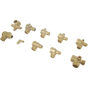 Válvula de Retención Roscada de Latón de 3 Puertos para Compresor de Aire, Repuesto de 10*16*20mm, Accesorio Resistente a la Corrosión - Product Image 4