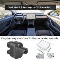 Chargeur EV professionnel DC CCS2 NACS Plug connecteur adaptateur de charge de voiture pour Tesla modèle 3/y/s/x