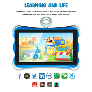 7 Inch Trẻ Em <span class=keywords><strong>Android</strong></span> Trẻ Em Máy Tính Bảng Với Wifi & 3G Kết Nối Internet Giáo Dục Học Tập Sim Thẻ Trẻ Em Máy Tính Bảng - Product Image 5
