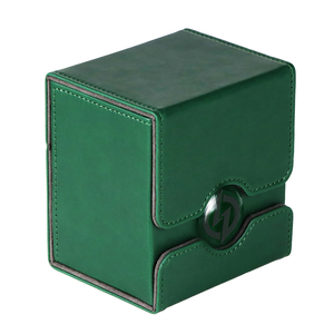 Premium CCG Trading Card Deck Case para MTG <span class=keywords><strong>Yu</strong></span>-Gi-Oh TCG Card Storage Box 100 + Sleeved Card Holders Compatible Board Game Deck <span class=keywords><strong>Bo</strong></span> - Product Image 2