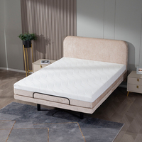 Matelas doux en mousse à mémoire de forme à isolation de mouvement pour un sommeil profond Couverture en polyester Meubles de maison pour tous les dormeurs pour la chambre à coucher