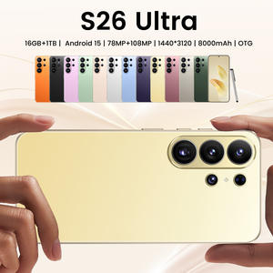 <span class=keywords><strong>Smartphone</strong></span> S26 Ultra avec stylet intégré, écran 6,8 pouces à trou central, 16+1 To, véritable réseau 4G, Android 15 - Product Image 4