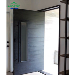 2024 Porte d'entrée coulissante en <span class=keywords><strong>acier</strong></span> inoxydable/aluminium/<span class=keywords><strong>bois</strong></span> porte pivotante avant de sécurité extérieure - Product Image 3