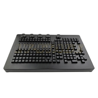 Console MIDI F13 OSC, 144 boutons, 5 encodeurs, 13 faders manuels, contrôleur d'éclairage de scène, console d'éclairage DJ DMX512 avec LED RVB