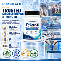 Marque Blanche 200mg Pylopass L. Reuteri DSM 17648 Probiotique en Capsules Végétariennes Soutien Gastrique H. Pylori OEM ODM