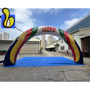 Cetakan penuh lengkungan tiup warna-warni kustom dengan Blower udara - Product Image 1