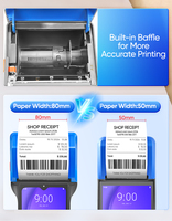 Lecteur de cartes tout-en-un Hot Stable F1s Plus Android 14, imprimante portable de point de vente, imprimante d'étiquettes 58 mm, machine de point de vente