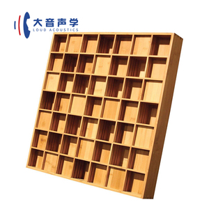 Tùy Chỉnh 12Mm 16Mm Dày Âm Thanh Khuếch Tán Gỗ Acoustic <span class=keywords><strong>Panels</strong></span> - Product Image 3