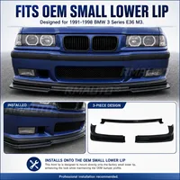 Kit de carrosserie 3 pièces pour BMW Série 3 1991-1998, spoiler avant type B pour pare-chocs avant E36 M3, accessoires auto