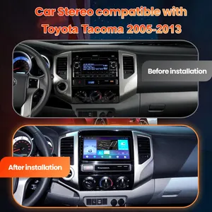 도요타 타코마 라디오 제조사 4 코어 2 + 64g 안드로이드 13.0 범용 자동차 라디오 2005-2013 GPS 네비게이션 멀티미디어 플레이어