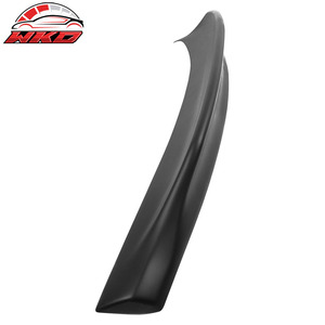 Convient aux modèles Honda Civic berline 4 portes 2012-2015, aileron arrière de style IKON Duckbill V2, noir mat - Product Image 6