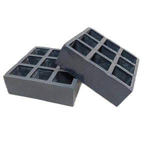 Résine polyester isophtalique anti-corrosion personnalisée en plastique renforcé de fibre de verre grille moulée en PRF PRV - Product Image 1