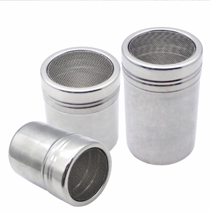 Le pot à épices en acier inoxydable le plus vendu, un élégant pot à épices anti-déversement pour café en poudre, outil de pâtisserie - Product Image 1