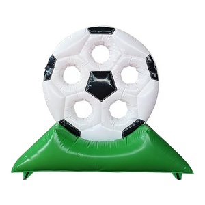 Jeu <span class=keywords><strong>de</strong></span> fléchettes <span class=keywords><strong>de</strong></span> football gonflable YIBEI pour l'intérieur <span class=keywords><strong>et</strong></span> l'extérieur - Matériel PVC, taille 3x2,5m, certifié CE, installation facile - Product Image 6