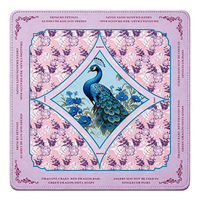 Tapis de Mahjong de Luxe Moderne Pliable et Portable avec Antidérapant et Réduction du Bruit pour Jeux de Cartes, de Plateau et de Tuiles