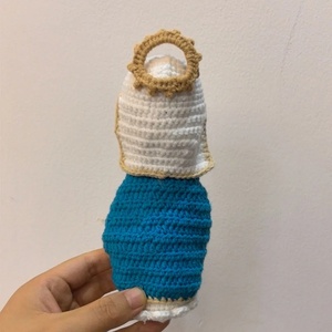 Rosario de Ganchillo de Peluche para Bautizo, Santa Teresinha, Compromiso, Comunión, Cumpleaños, Nupcial, Nuestra Señora de Guadalupe, Decoración del Hogar - Product Image 5
