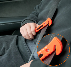 Outil d'évacuation d'urgence universel, kit de survie automobile, brise-vitre et coupe-ceinture de sécurité, marteau de sécurité pour <span class=keywords><strong>voiture</strong></span> - Product Image 3