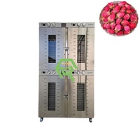 Dual Fans 16/32/40/60 Lagen Citroen Rose Bloem Thee Droger Kiwi Gedroogd Fruit Making Machine