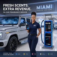 Machine à parfum pour voiture en libre-service, vente en gros directe usine, réservoir 1L, IP54, pour centre de lavage automobile