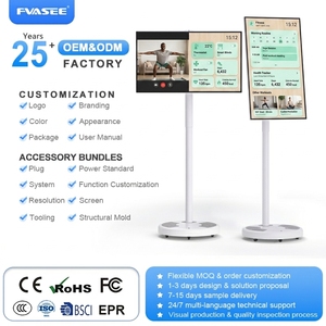 Placa Base Inalámbrica para Smart TV Móvil, Pantalla LED de 21.5 Pulgadas, 2K/4K, 120Hz, Android, <span class=keywords><strong>IPTV</strong></span>, Pantalla Táctil, Recargable, Cámara HD Portátil - Product Image 1