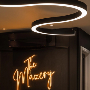 Nhôm Nhà ở bị đình chỉ <span class=keywords><strong>S</strong></span> cong hình dạng mặt dây chuyền chiếu <span class=keywords><strong>s</strong></span>áng lịch thi đấu với nhôm nhà ở - Product Image 1