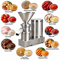 Machine à mouture de pâte de haricots noirs, moulin colloïdal pour sauce piquante Buffalo, machine à confiture à faible teneur en sucre, machine à fabriquer la moutarde américaine