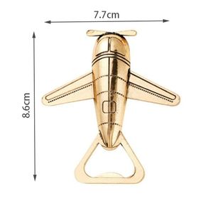 Abridor de Botellas Creativo con Forma de Avión, de Aleación de Zinc, Llavero Abridor de <span class=keywords><strong>Cerveza</strong></span> para Recuerdos de Boda, Recuerdos de Fiesta, Regalos para Invitados - Product Image 5