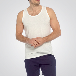 Mens Ribbed Tank <b>Tops</b> - Product Image 4