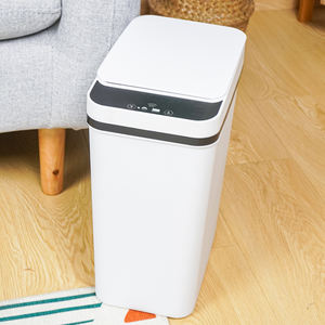 Aspire classic white rectangle trash can smart bin waste bins for living room, kitchen,bathroom