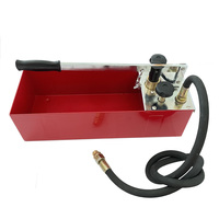 Kit de Prueba de Presión Hidráulica Manual con Bomba de Pistón para Pruebas Hidrostáticas, Manómetro, OEM, Personalizado, Latón, Hierro, Uso Comercial, 60 BAR